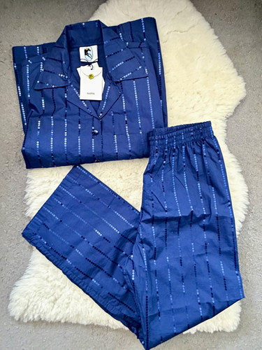 Sleeper women navy cotton - navy,