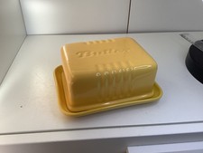 J ME. Large Butter Dish