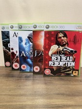 Xbox 360 games - games, red