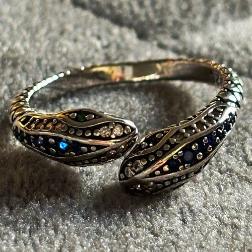 925 silver plated adjustable - plated,
