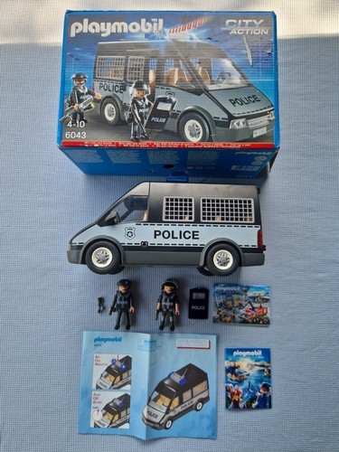 Playmobil police van set 6043 - van,