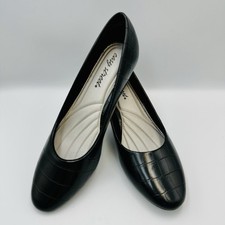 Easy Street Ballari Black Croc