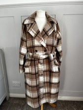 TU Woman Longline Checked