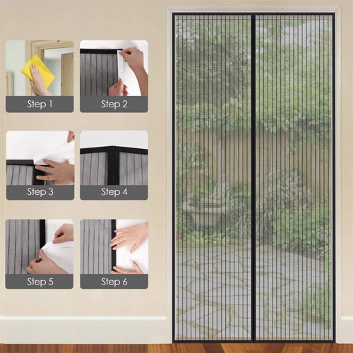 Magic curtain door - curtain,