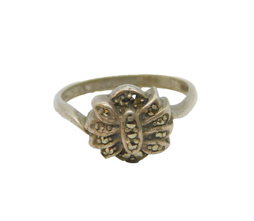 Sterling silver marcasite art - sterling,