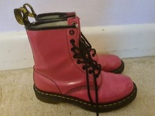 Doctor Martens 1460, Hot Pink, 8 Hole Boots Size 5UK