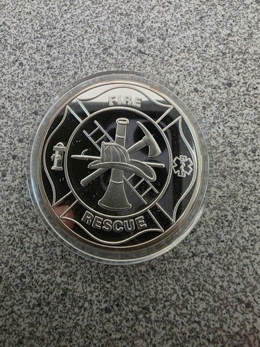 Firefighter prayer coin - prayer,