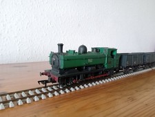 Bachmann 32-210Y Class 57xx Pannier Tank NCB with 37-225W 3 16t Mineral Wagons
