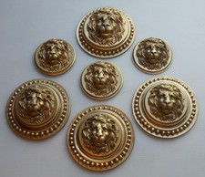 Seven Lion Decorative Round