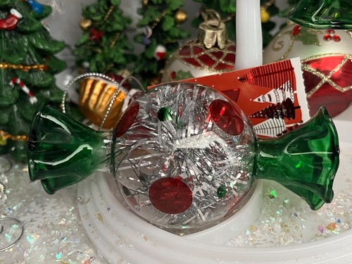 Glass candy sweet hanging - sweet,