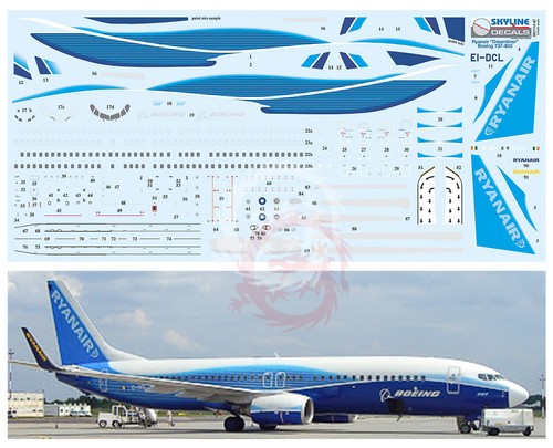 Decal for boeing 737 - decal,