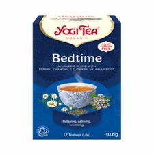 Yogi Bedtime Tea Blend Of Fennel Camomile And Valerian Root Various Quantities