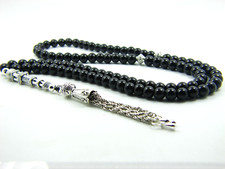 6mm x 99 Black GLASS PEARL