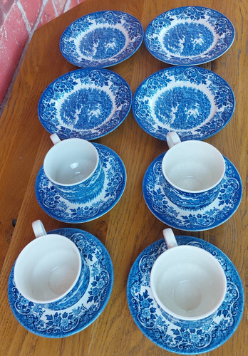 Vintage tea set - set, 12pc