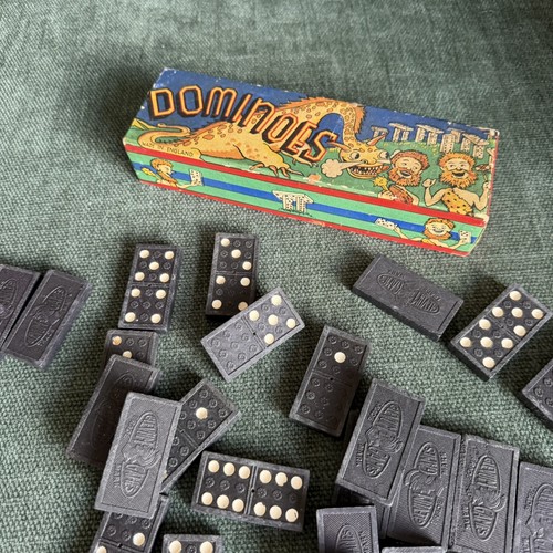 Vintage dominoes set glevum - vintage,