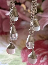 6 pairs of fab, beaded, mixed stone & silver tone costume jewellery earrings 