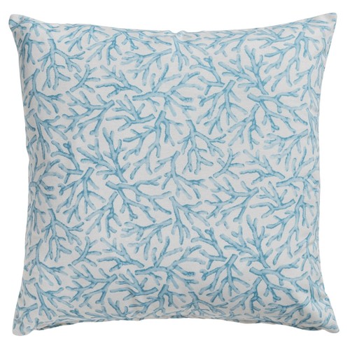 Coral reef cushion botanical - cushion.,