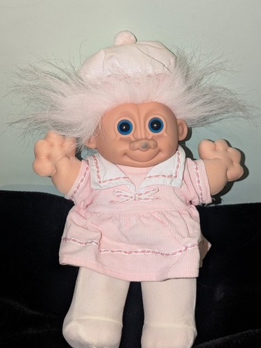 Vintage troll doll pink - troll,