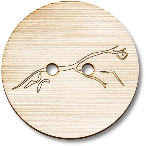 Uffington white horse - horse', wooden