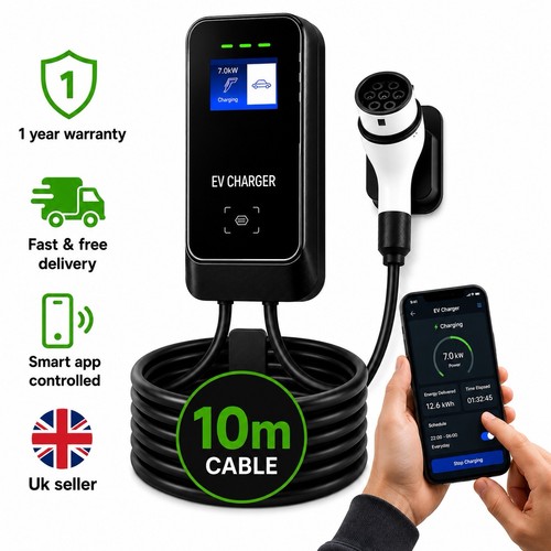 7kw charger 32a smart ev - charger,