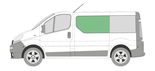 Left front fixed side - fixed,