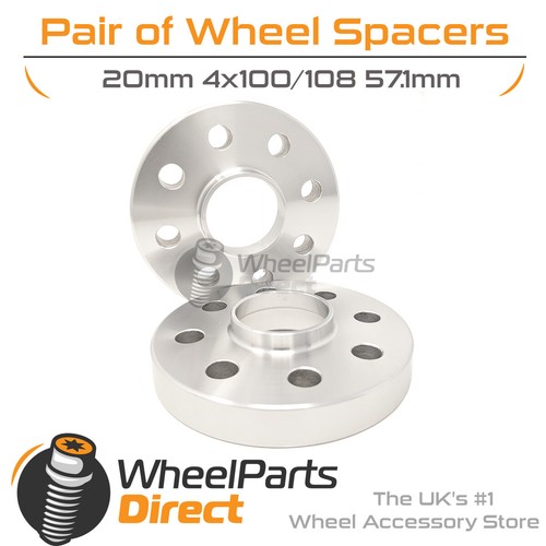 Wheel spacers 4x100 1 - wheel, (2)