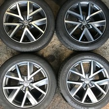 x4 SET 20 Inch genuine Wheels & TYRES VW Touareg III Cr 760601025Q 285 45 20