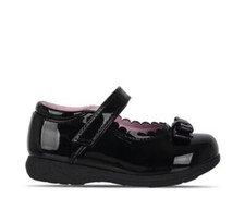 Miss Fiori Mary Ballet School Shoes Infant Girls Black Size UK 6K #REF39