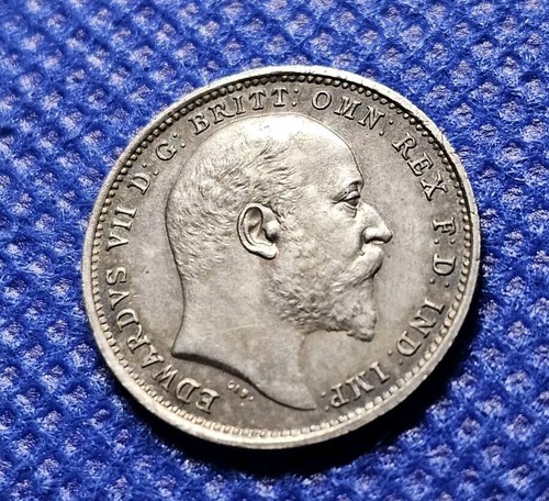 1906 maundy fourpence - 1906, edward