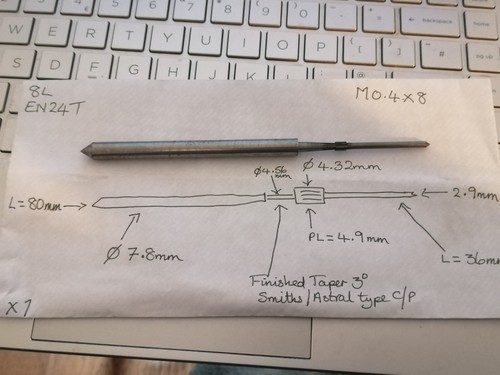 Clock pinion smiths astral - pinion.,