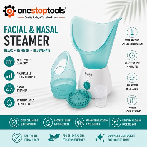 Bauer aqua care facial sauna - care,
