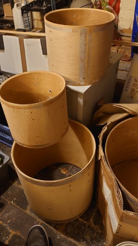 Wooden cable drum centres - x, 4