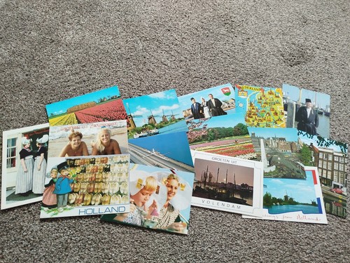 Vintage dutch postcards - vintage,