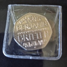 2013 Benjamin Britten 50p Coin