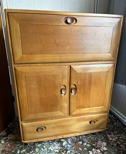 Ercol antique wood drinks - wood,