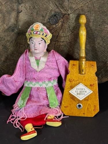 Old chinese traditional puppet - chinese,