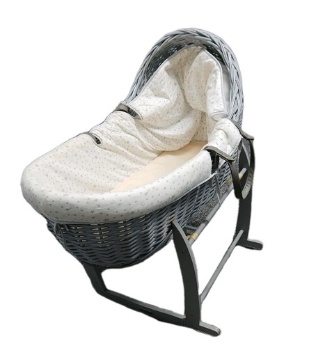 Grey deluxe wooden moses - grey,
