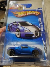 Hot Wheels Bugatti Veyron Blue