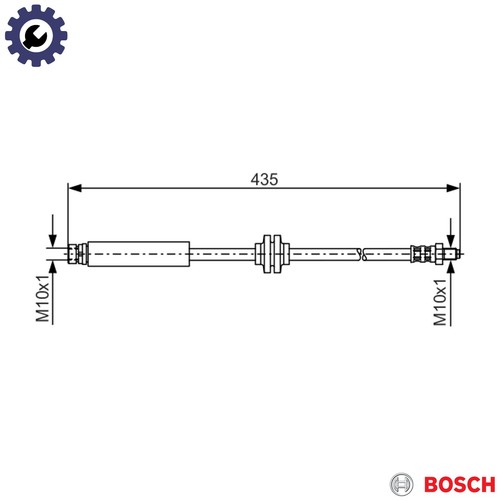 Brake hose 987 - 481, 373
