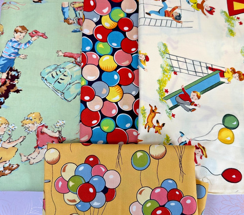 Lot alexander henry oop fabric - henry,