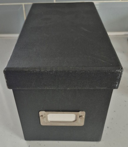 Dvd storage box grey - storage,