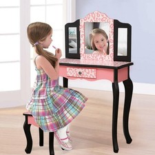 Toddler Vanity Table Set