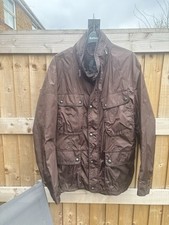Belstaff Windham Jacket Brown Xxl IT54 UK 44