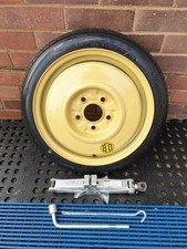 GENUINE MAZDA 3. 15" SPACE SAVER SPARE WHEEL & TOYO TYRE 115/70D15 JACK & BRACE