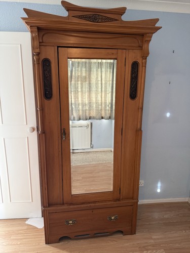 Antique wardrobe armoire - antique,