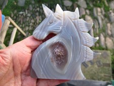 Botwana Agate druzy centre