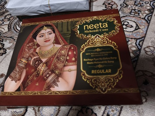 Neeta henna cones dark - neeta,