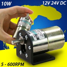 12V 24V DC Electric Gear Motor