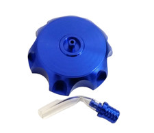 FC007 BLUE ANODISED FUEL PETROL CAP FOR 110 CC 125CC 140CC DIRT PIT BIKE