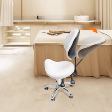 PU Leather Saddle Stool